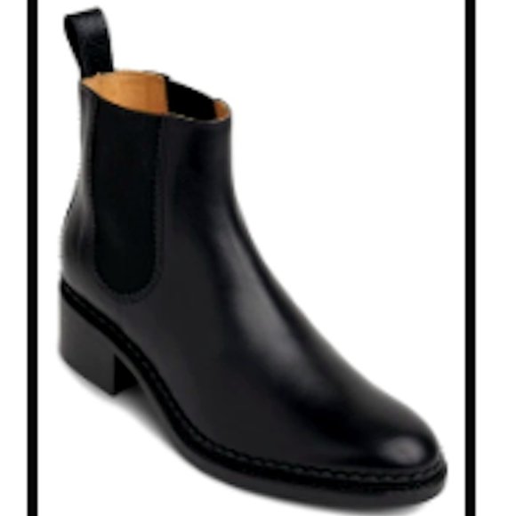 Bottes Office Of Angela Scott - Taille 43 (US 13) - Marron Cuir - Style Combat - Neuf Avec étiquettes